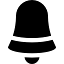 벨 아이콘 실루엣 icon