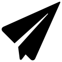 비행 종이 접기 비행기 icon