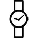 reloj de pulsera clásico icon