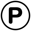 facilidades de estacionamiento icon