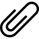 Paperclip attachment icon