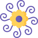 diseño floral icon