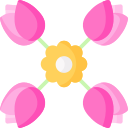 diseño floral icon