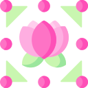 diseño floral icon