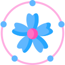 diseño floral icon