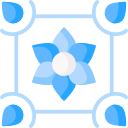 diseño floral icon