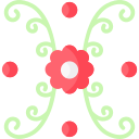 diseño floral icon