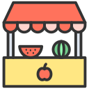 barraca de frutas 