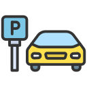 aparcamiento de coches icon