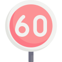 límite de velocidad icon