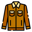 chaqueta de mezclilla icon