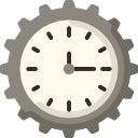 reloj de pared icon