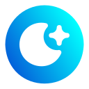 luna y estrellas icon