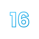 número 16 