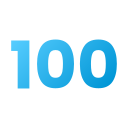 100 