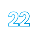 número 22 