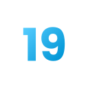 número 19 icon