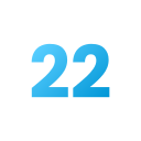 número 22 