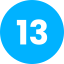 número 13