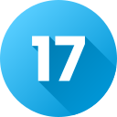 número 17 icon