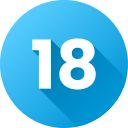 número 18 icon