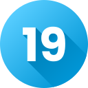 número 19 icon