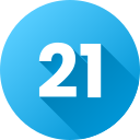 número 21 icon