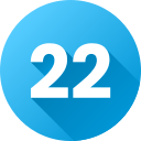 número 22 icon