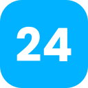 Number 24 icon