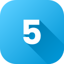 número 5 icon