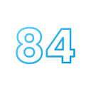 84 