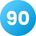 90 