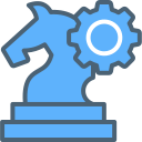 Business strategy icon