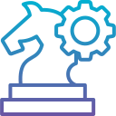 Business strategy icon