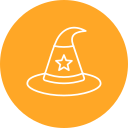 sombrero de bruja icon