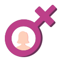 símbolo femenino icon