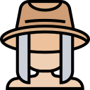 sombrero de pesca icon