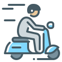 37,781 Scooter Delivery Icon Images, Stock Photos, 3D objects