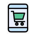 las compras en línea icon