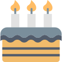 pastel de cumpleaños icon