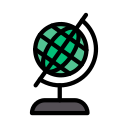 rejilla de globo icon