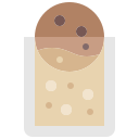 galleta y leche icon