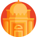 taj mahal icon