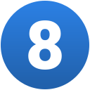 numero 8 icon