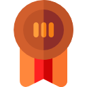 medalla de bronce icon