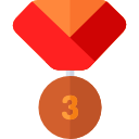 medalla de bronce icon