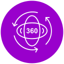 360 grados icon