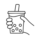 té de burbujas icon