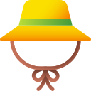 sombrero de copa icon