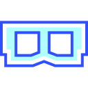 gafas 3d icon